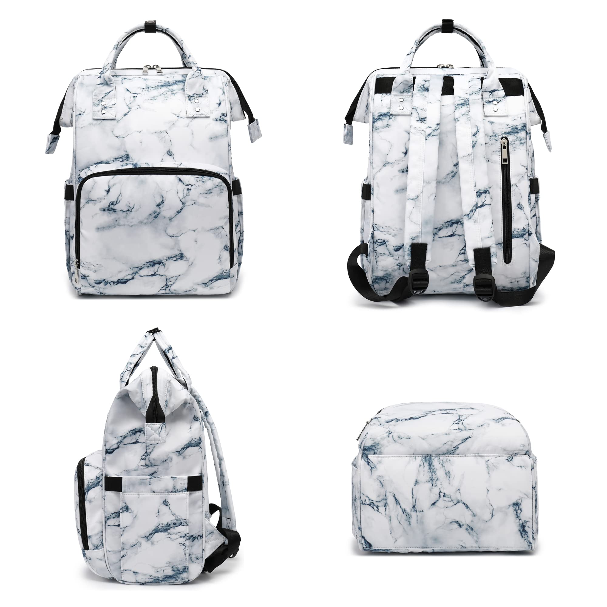 Marble Laptop Backpack 15.6