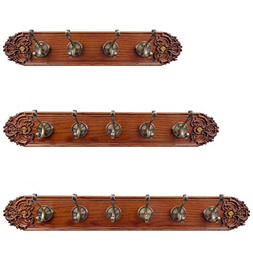 Light Luxury Wall-Mounted Coat Rack - European Style Entryway Hooks for Jackets, Hats & Bags | Space-Saving Durable Coat Hanger (Size B) for Hallway, Bedroom or Office Organization