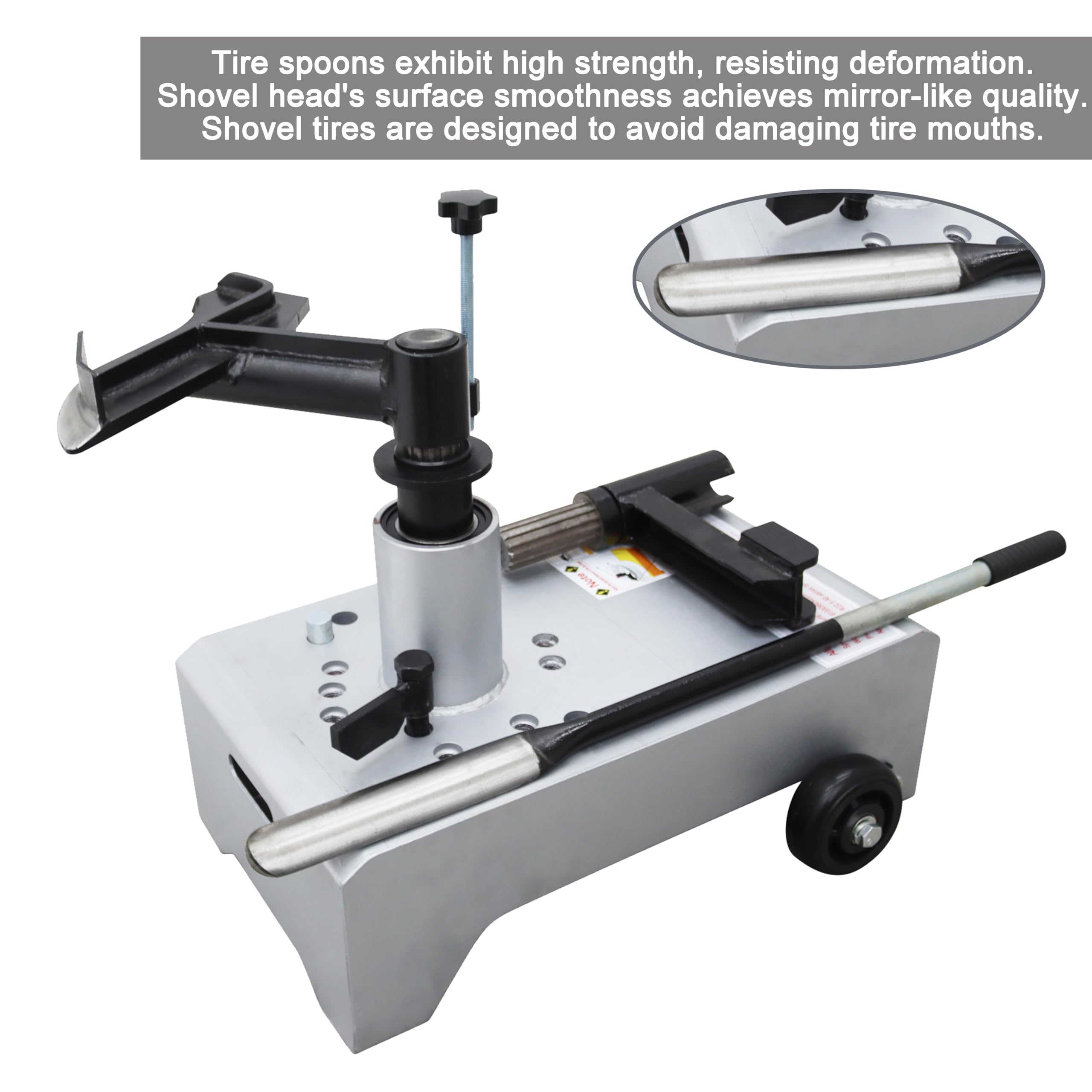 TECHTONGDA Portable Air Tire Changer Machine - Pneumatic Wheel Changer for R16, R17.9-19.5, R22.5 Tires - Perfect for Auto Shops, Garages & Mobile Tire Services