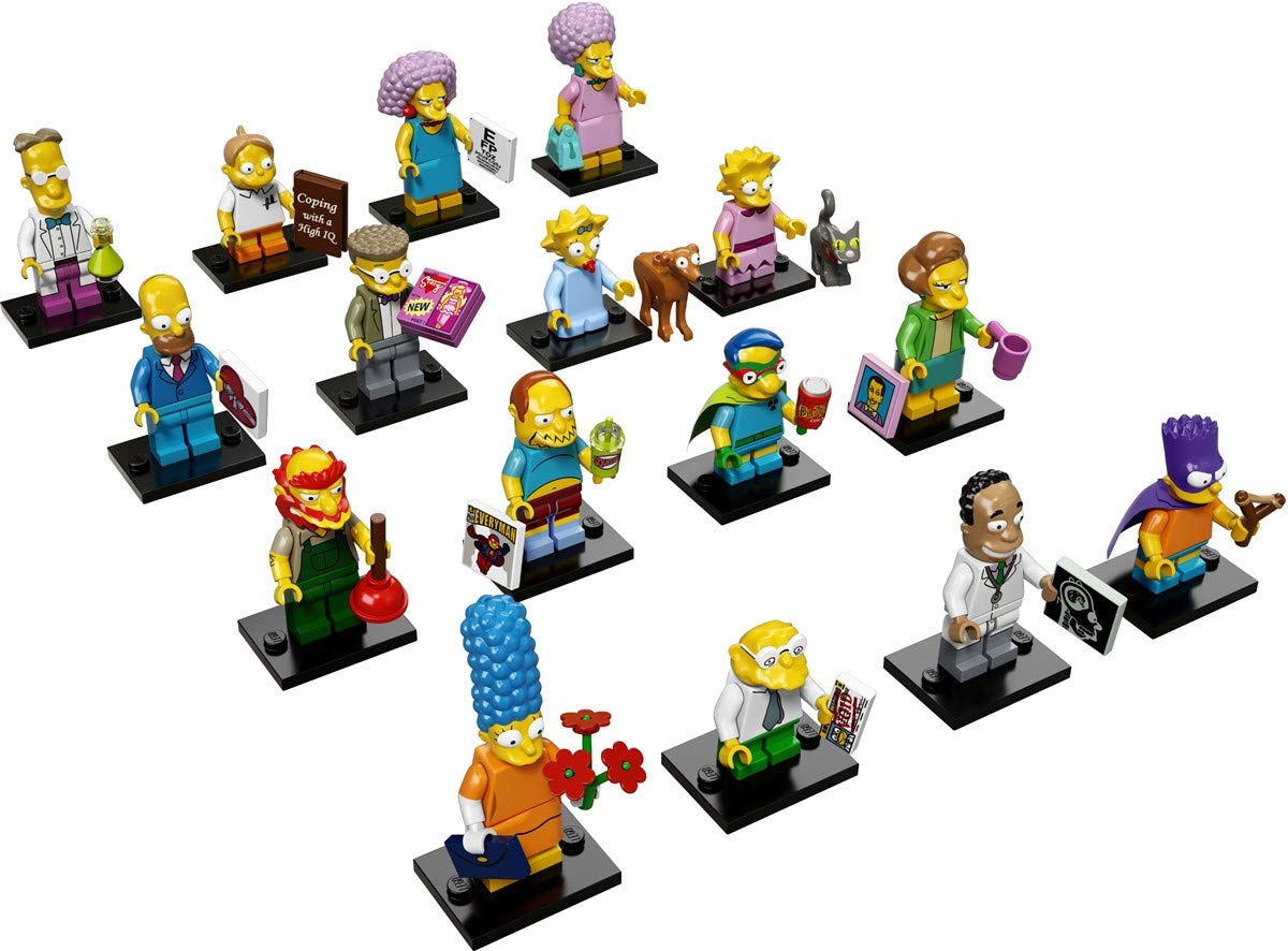 LEGO The Simpsons Series 2 Collectible Minifigure 71009 - Milhouse (Fallout Boy) Building Toy for Kids & Adults - Perfect for Display, Gifts & LEGO Collections