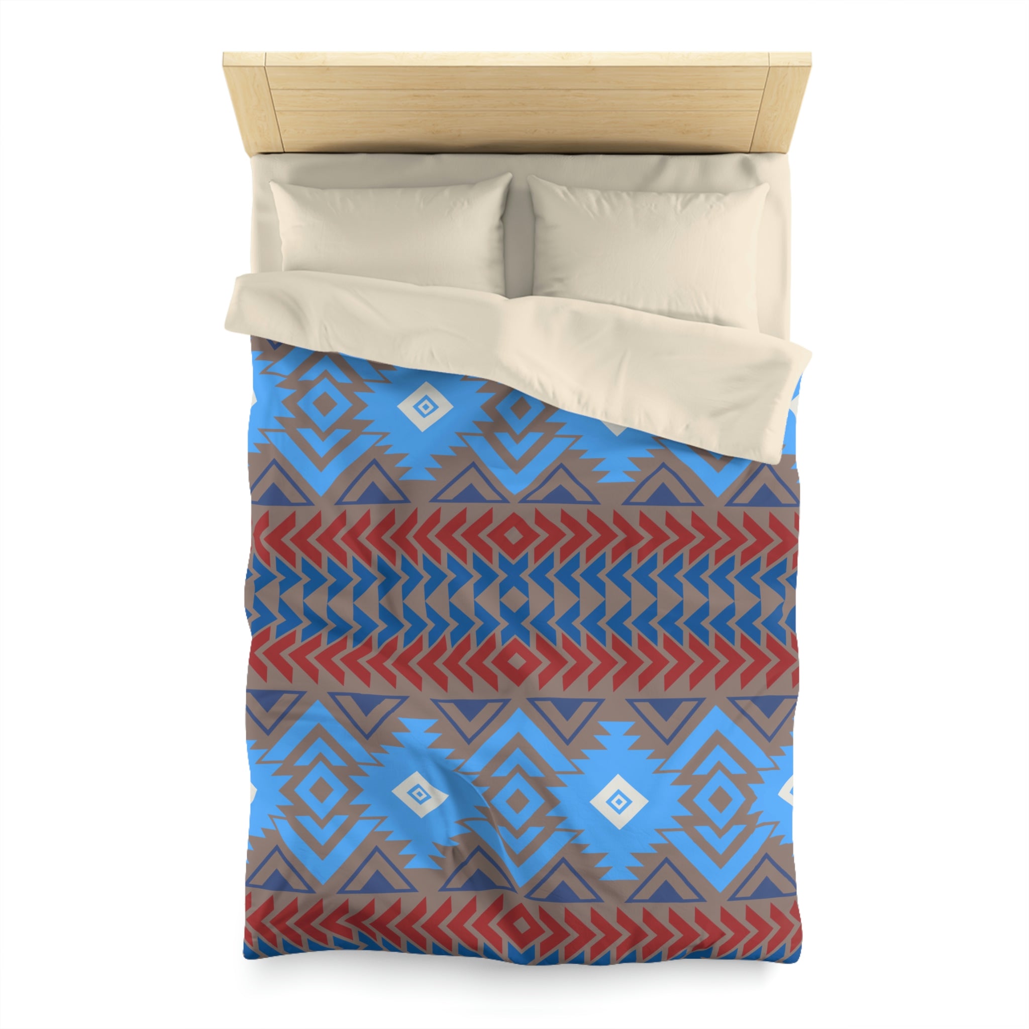 Premium River Canyon Microfiber Duvet Cover Set - Soft Queen/Twin Size Bedding for All Seasons - Perfect for Cozy Bedrooms, Guest Rooms & Vacation Homes