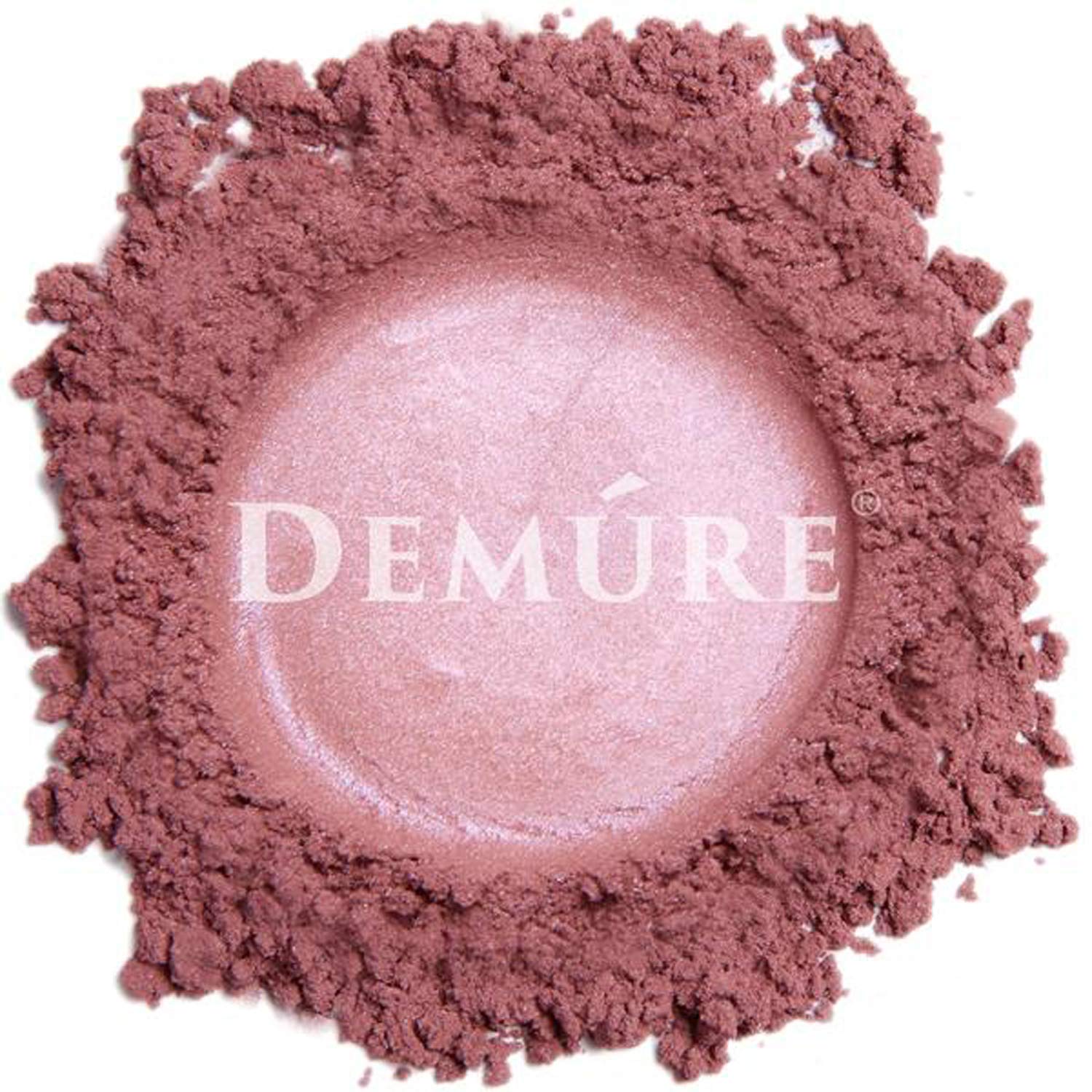 Demure Mineral Blush Makeup - Pink Fusion Loose Powder, Natural & Cruelty-Free Professional Blush for Cheeks | Perfect for Daily Wear, Special Occasions & Photoshoots