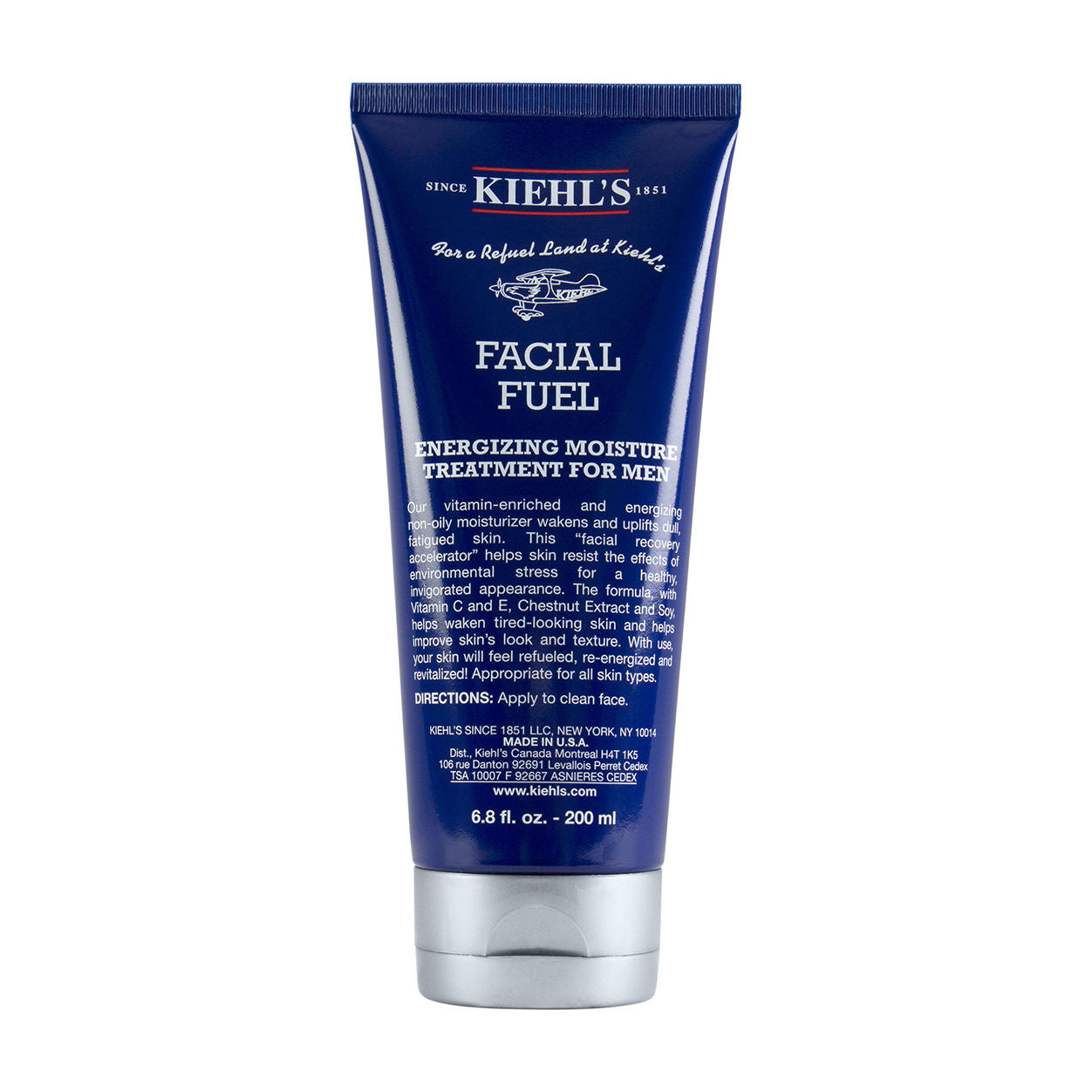 Facial Fuel Energizing Moisture Treatment for Men - Hydrating Face Cream for Dry Skin - Post-Shave & Daily Skincare Routine