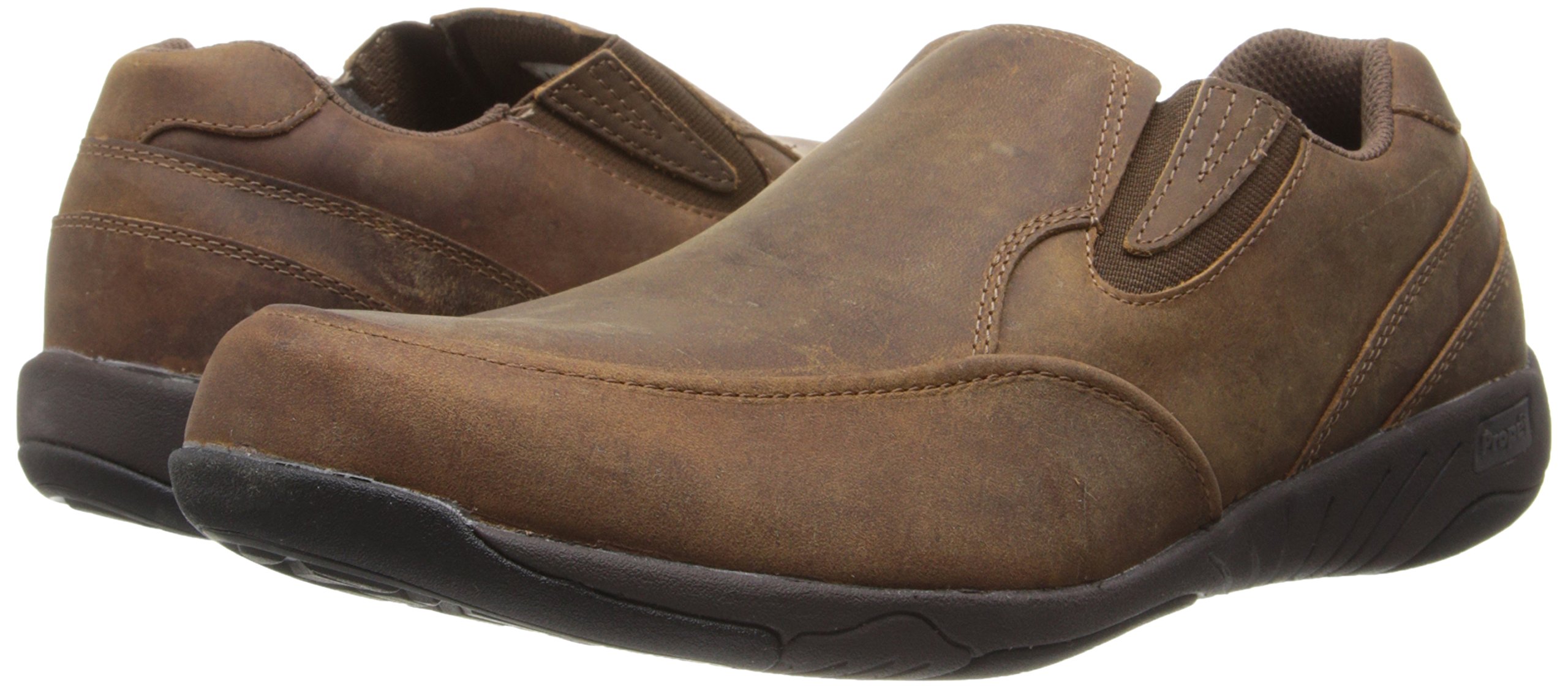 Propet Men's Ramsey Work Shoe - Slip Resistant & Comfortable Safety Shoes for Construction, Warehouse & Outdoor Work