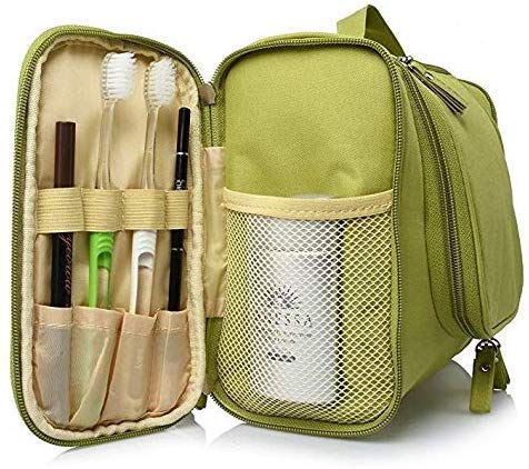 Cyrox Portable Toiletry Bag for Men & Women - Waterproof Cosmetic & Shaving Kit Organizer with Multiple Pockets | Perfect for Travel, Gym, Camping & Daily Use