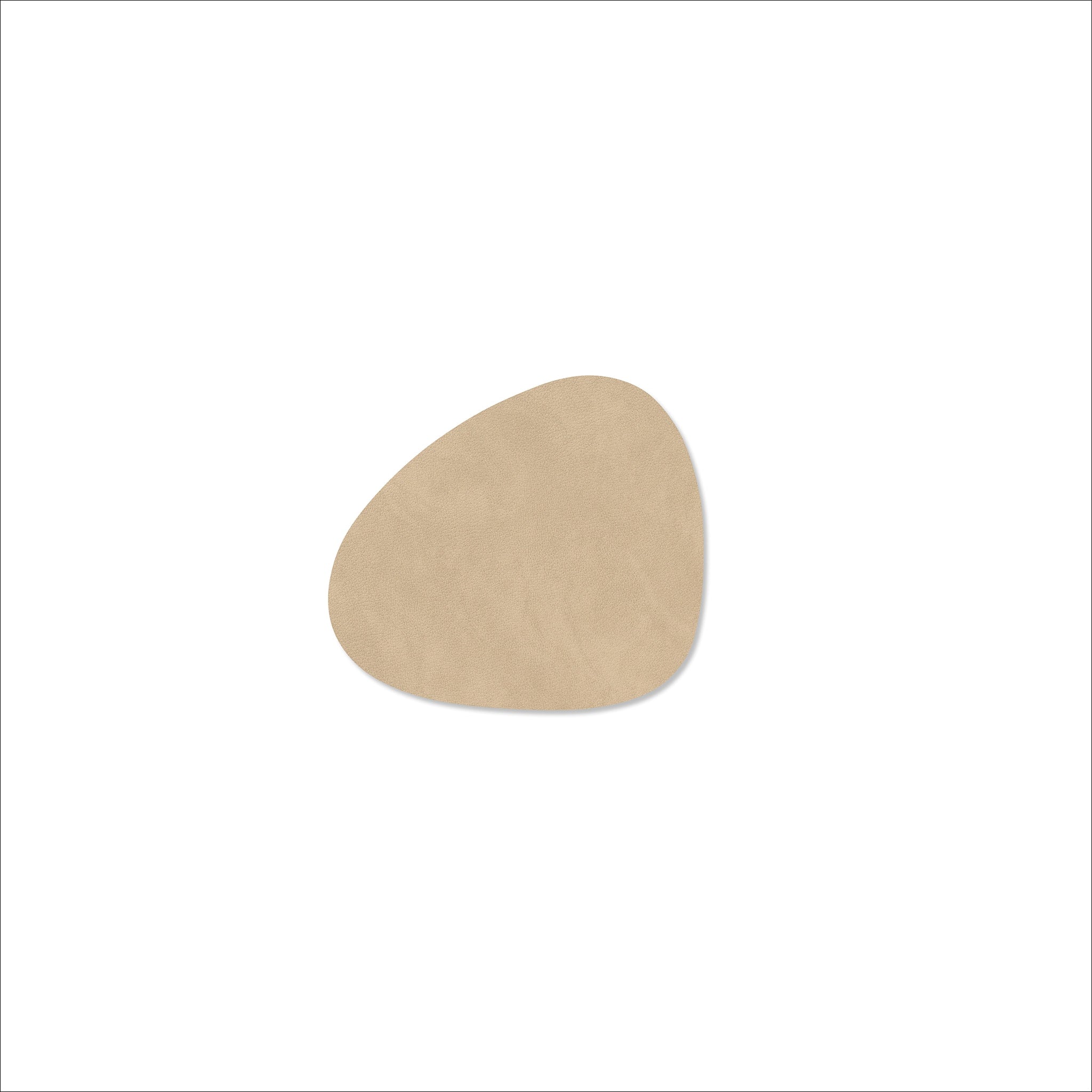 LIND DNA Nupo Curve Coaster Set - Non-Slip Sand Finish Drink Coasters for Coffee Tables, Bars & Home Decor - Perfect for Protecting Furniture from Water Rings & Stains