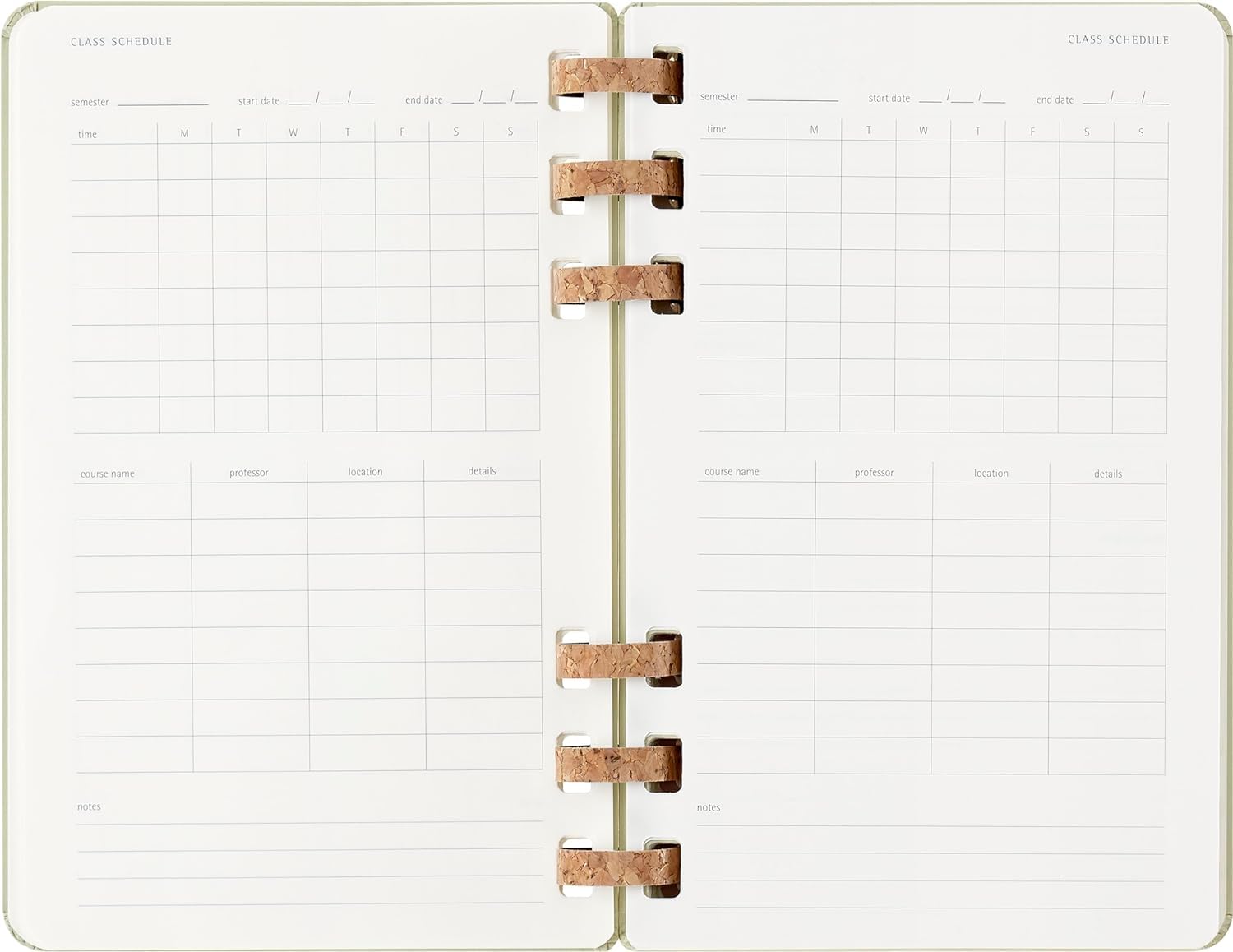 Moleskine 2024-2025 Academic Planner - 12 Month Spiral Notebook with Hard Cover, 5