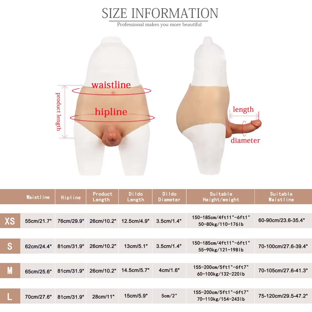 5 Inch Realistic Silicone Dildo Panties - Strapless Strap-On for Women, Lesbian Couples & Solo Play | Soft Flexible Adult Toy for Roleplay, BDSM & Intimate Moments