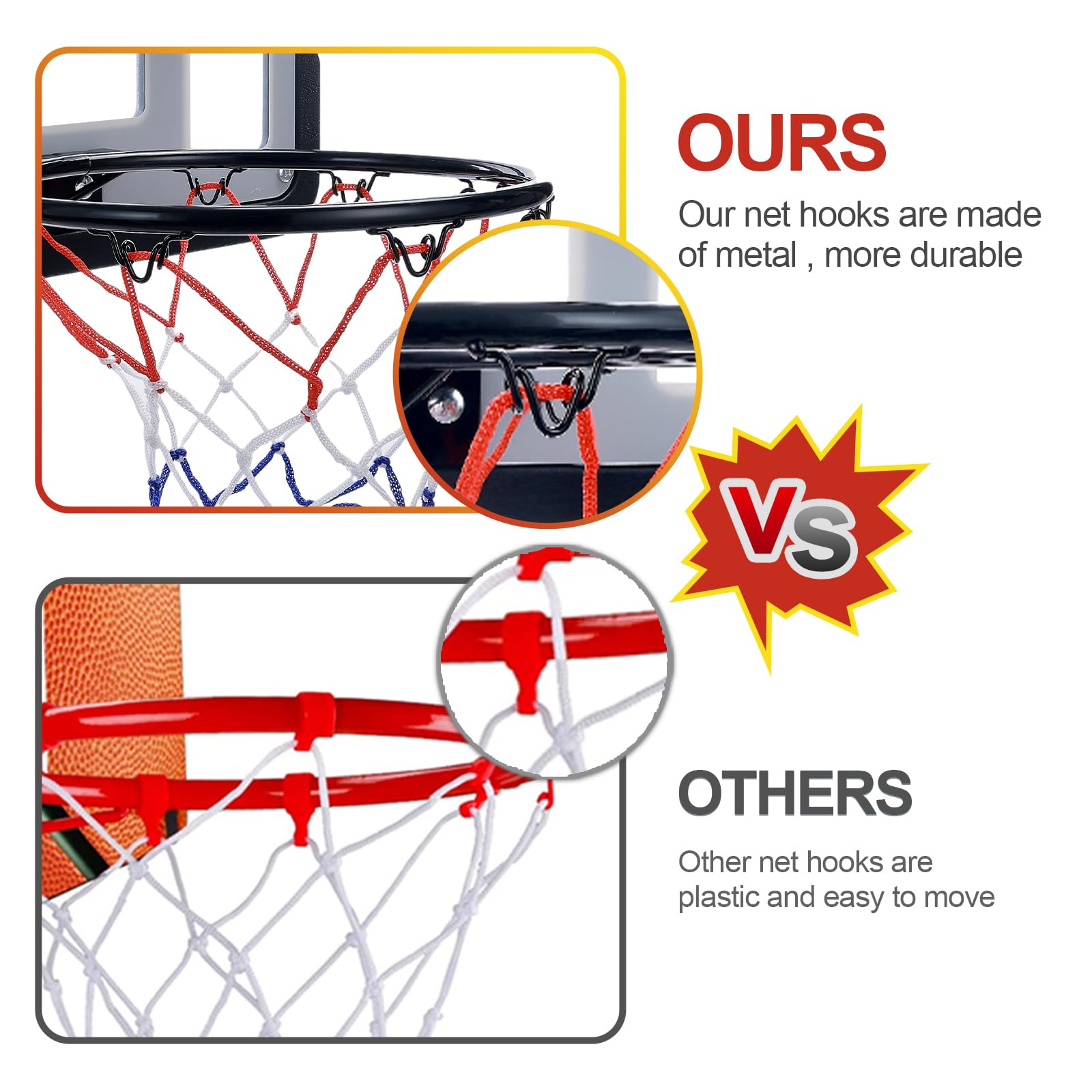 Adjustable Kids Basketball Hoop 2.9-6.2ft - Indoor/Outdoor Toy for Ages 3-8 - Perfect for Backyard & Playroom