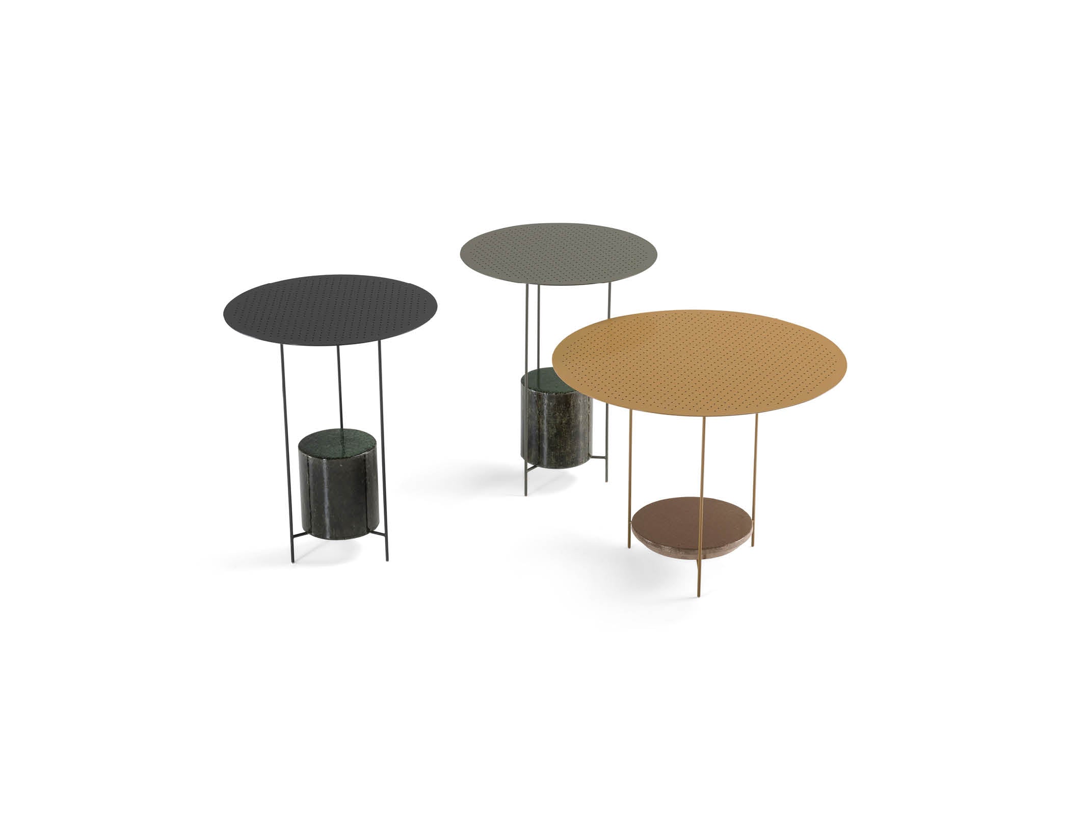 Premium Panna Cotta Outdoor Side Table - Weather-Resistant Patio End Table with Glass Top - Perfect for Poolside, Garden, and Balcony Decor