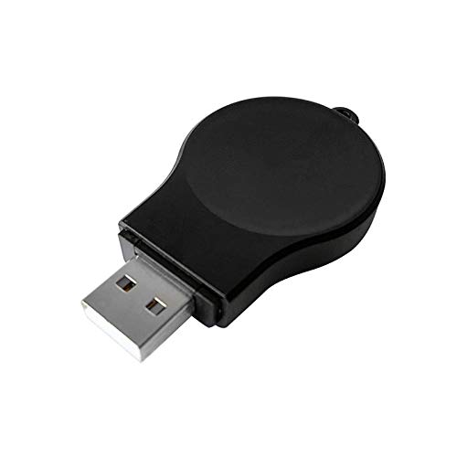 Portable Wireless Charger for Samsung Galaxy Watch 5 Pro/4/3/Active2 - USB Car Charger Keychain (2-Pack) | Fast Charging for Travel, Work & Gym Use