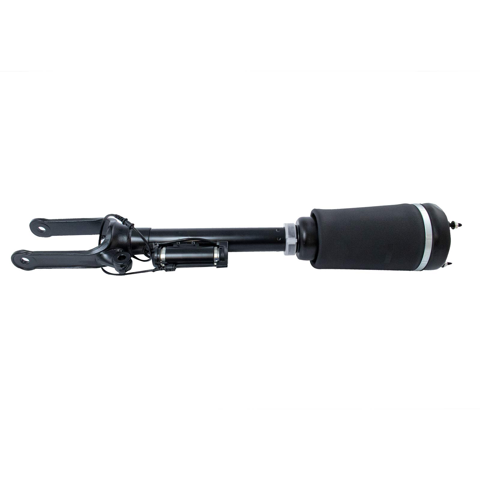 TRQ 3-Piece Air Suspension Kit with Front Shocks & Compressor for Mercedes Benz - Perfect for Smooth Rides & Enhanced Comfort on Luxury Vehicles