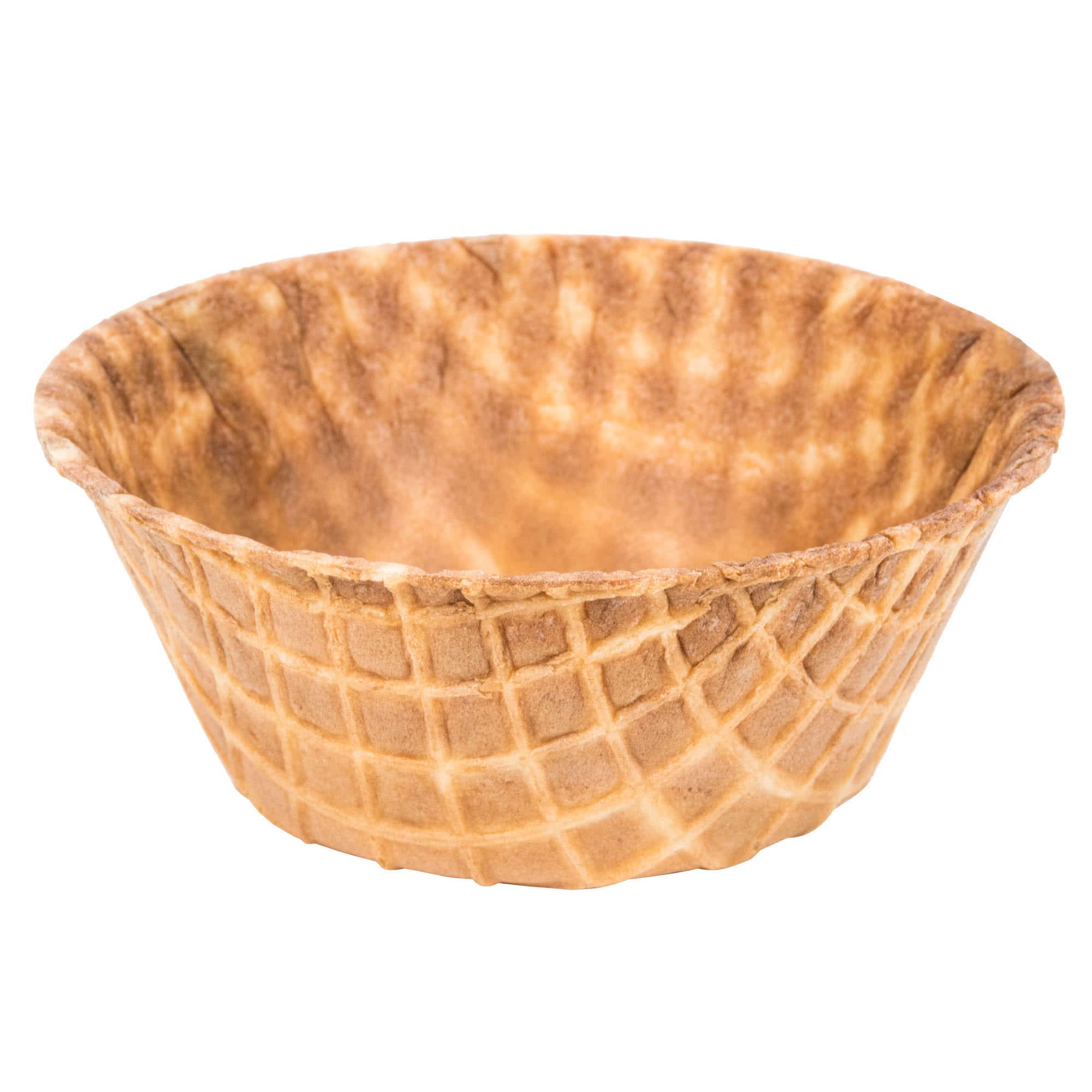 TableTop King Ice Cream Waffle Bowls - 60 Count Bulk Pack for Parties, Dessert Bars & Catering | Crispy Edible Cones for Sundaes, Parfaits & Frozen Treats