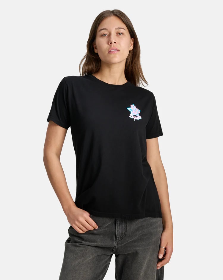 Impala Quad Skate Tee - Women's Graphic Roller Skating T-Shirt for Rink & Outdoor Skating - Casual Streetwear & Skate Park Fashion