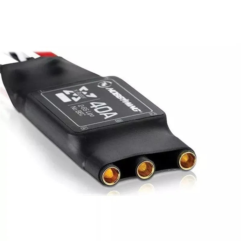 Hobbywing XRotor 40A APAC Brushless ESC for RC Multicopters - 2-6S Compatible with Motor Wire | Perfect for FPV Racing Drones and Aerial Photography