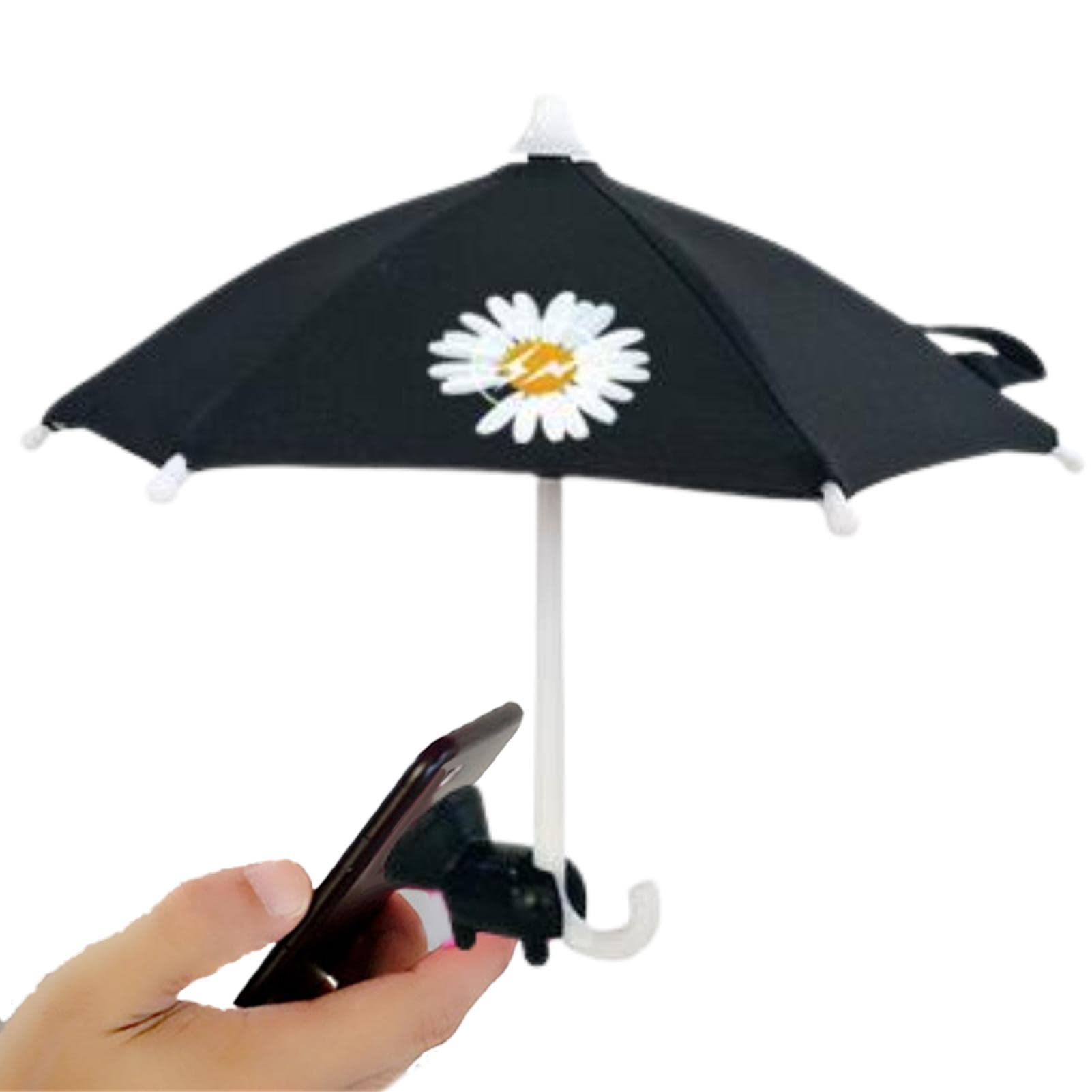 Phone Sun Shade Holder with Suction Cup - Adjustable Sun Visor Stand for Cell Phones | Perfect for Outdoor Activities, Beach, Driving & Desktop Use