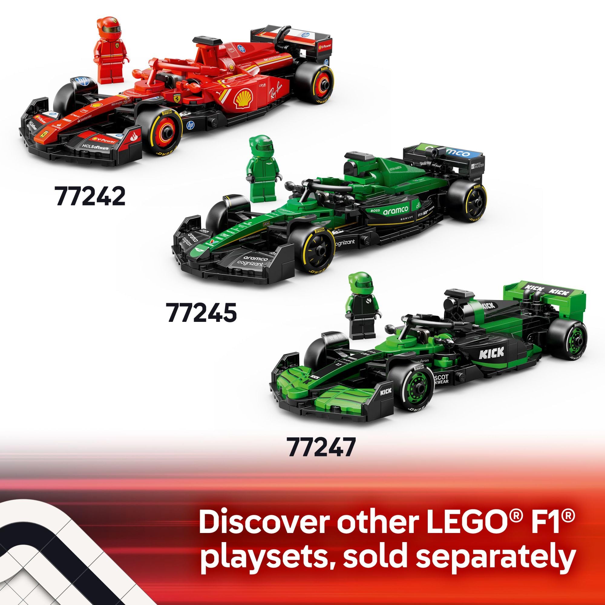 LEGO Speed Champions Williams Racing FW46 F1 Race Car Building Set - 769 Pieces, STEM Toy for Kids Ages 10+ (Model 77249) | Perfect Gift for F1 Fans, Birthday & Christmas | Collectible Display Piece for Racing Enthusiasts & Home Decor