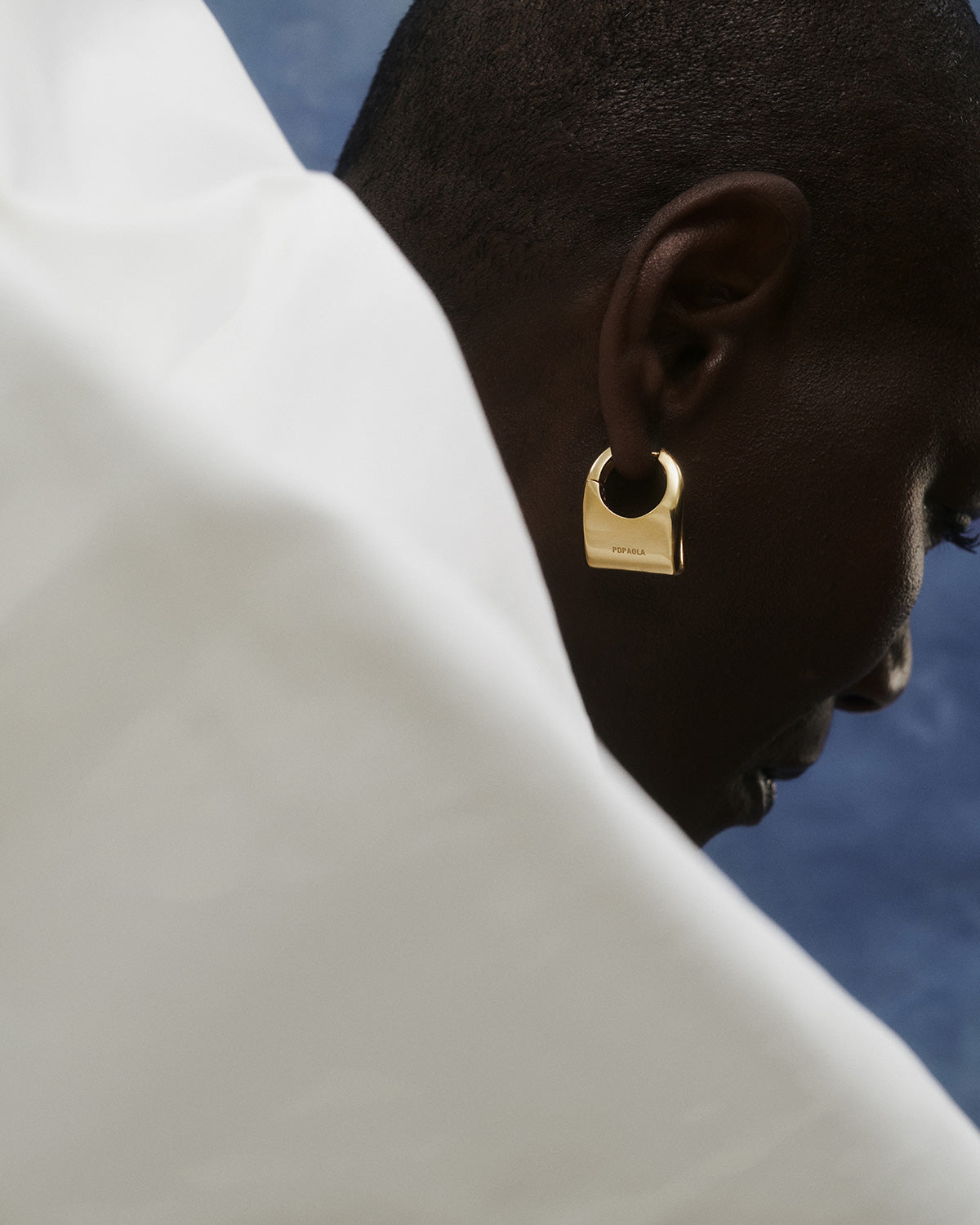 GRID 2 Ibiza Hoops - Stylish Dangle Earrings for Women, Perfect for Parties, Weddings & Night Out