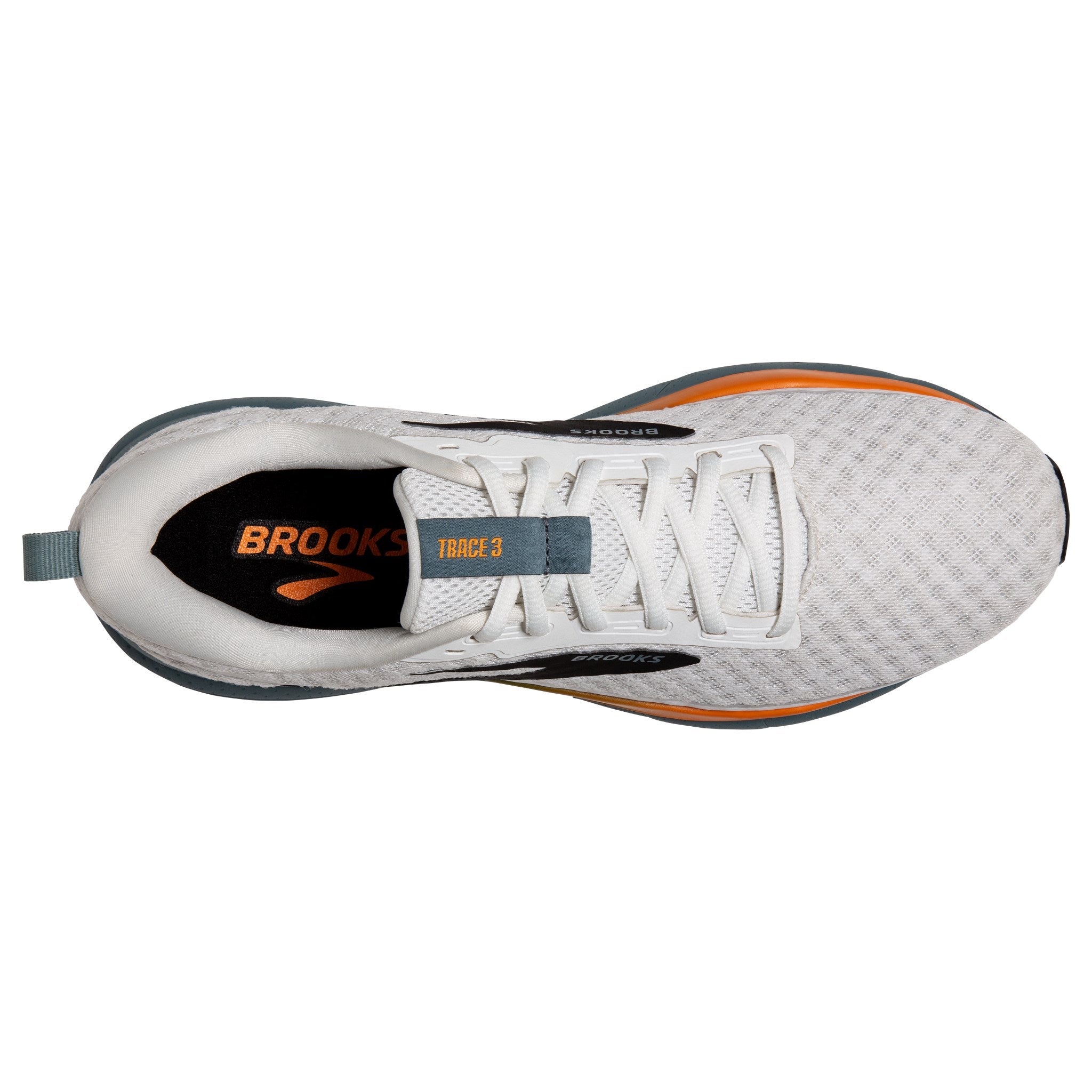 M Trace 3 White Orange Goblin Blue - High Performance Running Shoes for Men & Women - Perfect for Trail Running, Hiking & Outdoor Sports