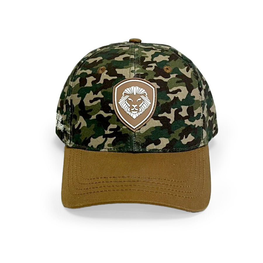 VT Shield Logo Future Looks Bright Camo Brown Snapback Hat - Stylish Adjustable Baseball Cap for Men & Women - Perfect for Outdoor Sports, Casual Wear, and Street Fashion