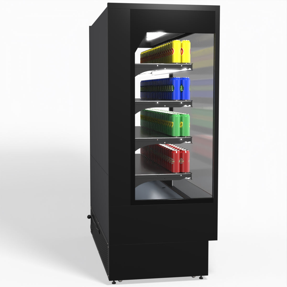 AG 1524mm Commercial Open Multi-Deck Display Refrigerator for Supermarkets - Ideal for Grocery Stores, Convenience Stores & Retail Food Display