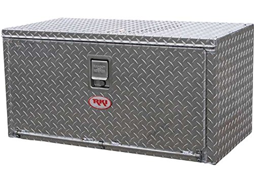 RKI H241818A Heavy Duty Aluminum Underbody Truck Tool Box – Secure Storage for Pickup Trucks & Work Vans | Perfect for Construction, Landscaping & Roadside Assistance Gear