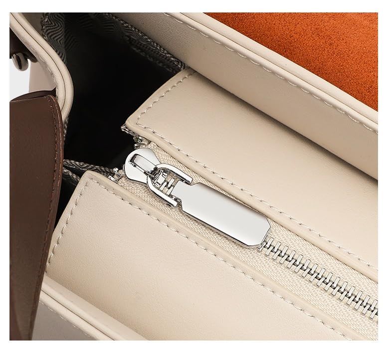 Soft Genuine Leather Crossbody Bags for Women - Fashionable Lightweight Shoulder Purse Handbags for Teen Girls & Ladies | Perfect for Daily Use, Travel & Shopping