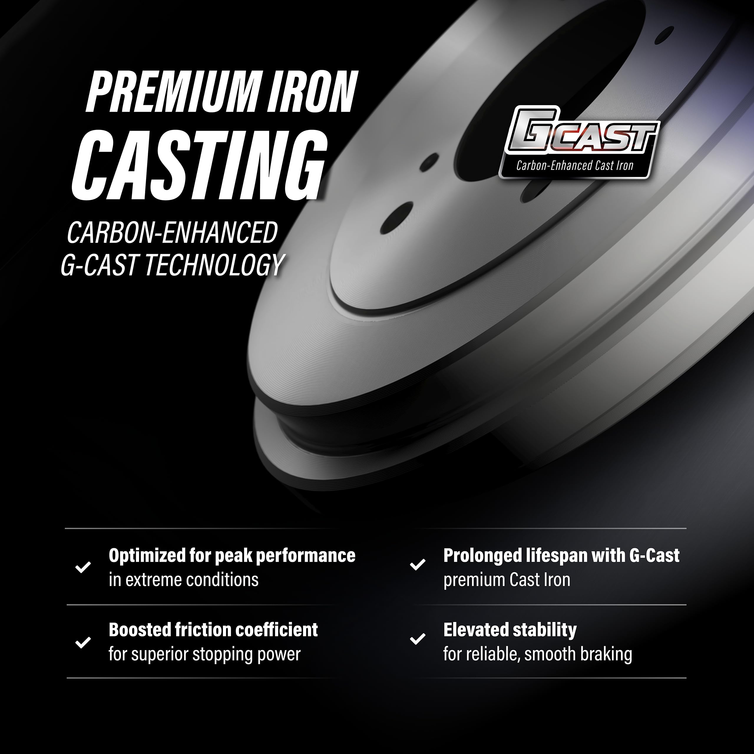 High-Quality Front & Rear Coated Disc Brake Rotors with Ceramic Pads & Drum Kit - Compatible with Chevrolet GMC Silverado 1500 & Sierra Classic KGC-101999 - Perfect for Smooth Braking & Enhanced Safety in Daily Driving & Off-Road Adventures