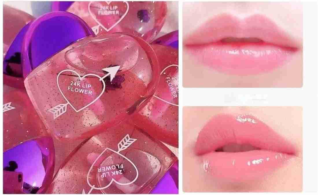 Waterproof Glossy Natural Lip Tint for Women & Girls - Long Lasting Moisturizing Lip Stain for Daily Wear, Parties & Special Occasions