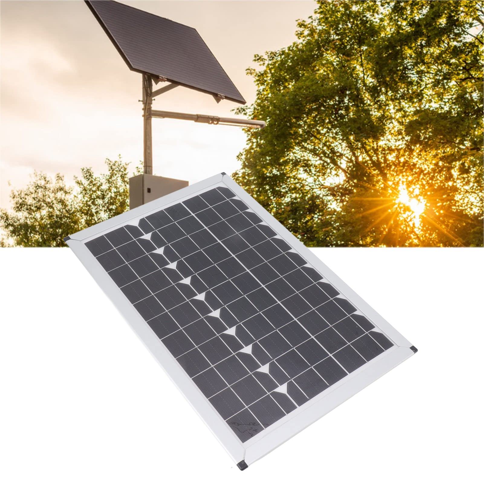 100W 12V/24V Monocrystalline Solar Panel Kit with 20A Charge Controller - Complete Off-Grid Power Solution for RV, Boat, Marine, Caravan, Camping & Home Backup | Portable Solar Energy System for Outdoor Adventures & Emergency Power Supply