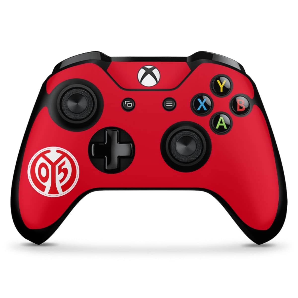 Microsoft Xbox One X Controller Skin - Officially Licensed 1. FSV Mainz 05 EV Emblem Sticker | Protective Vinyl Decal for Gaming Enthusiasts | Perfect for Customizing & Protecting Your Xbox Controller