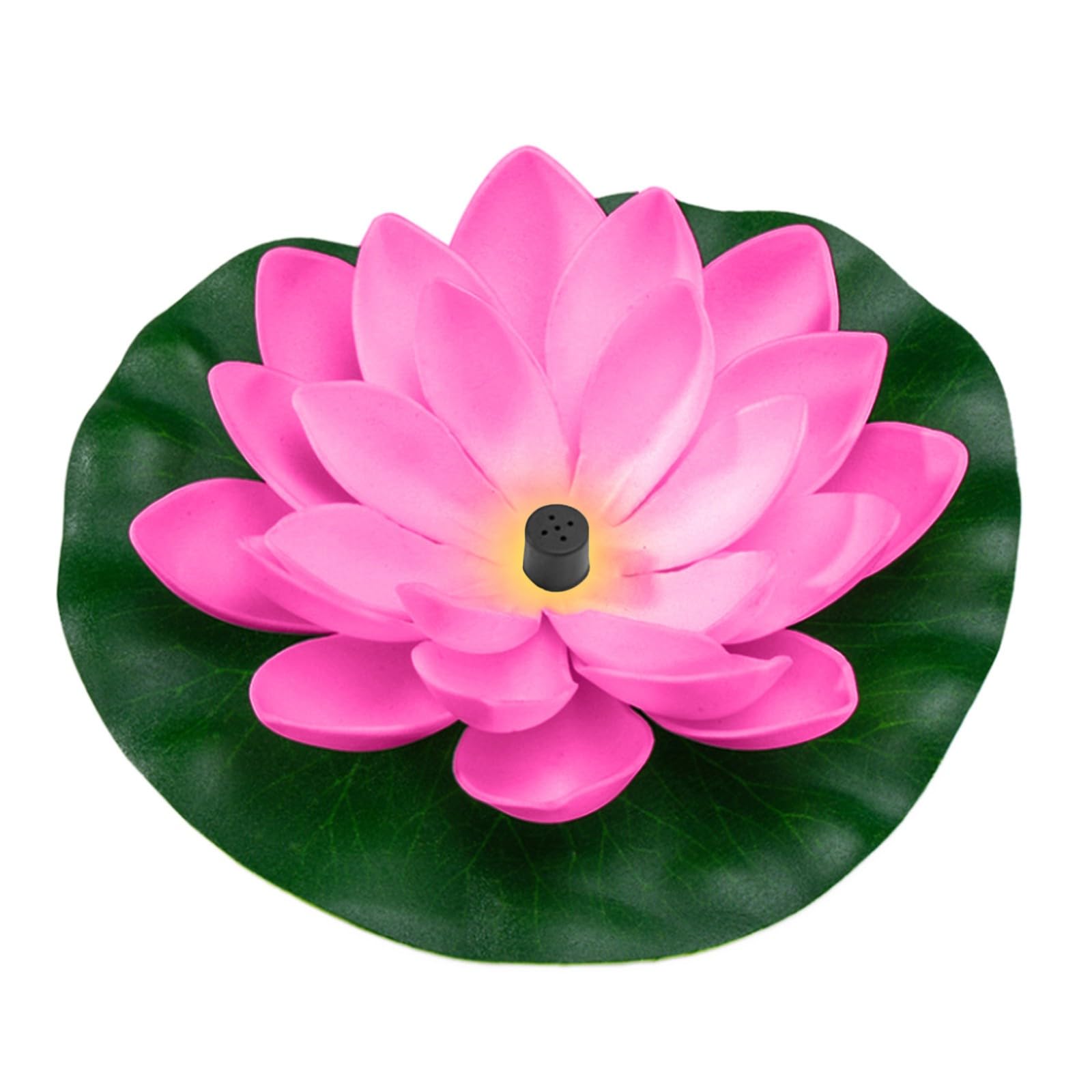 Solar Powered Fountain Bird Bath with 6 Nozzles - Free Standing Floating Lotus Outdoor Water Feature for Garden, Pond, Patio & Pool Decor | Solar Water Pump for Bird Watching & Relaxing Outdoor Spaces