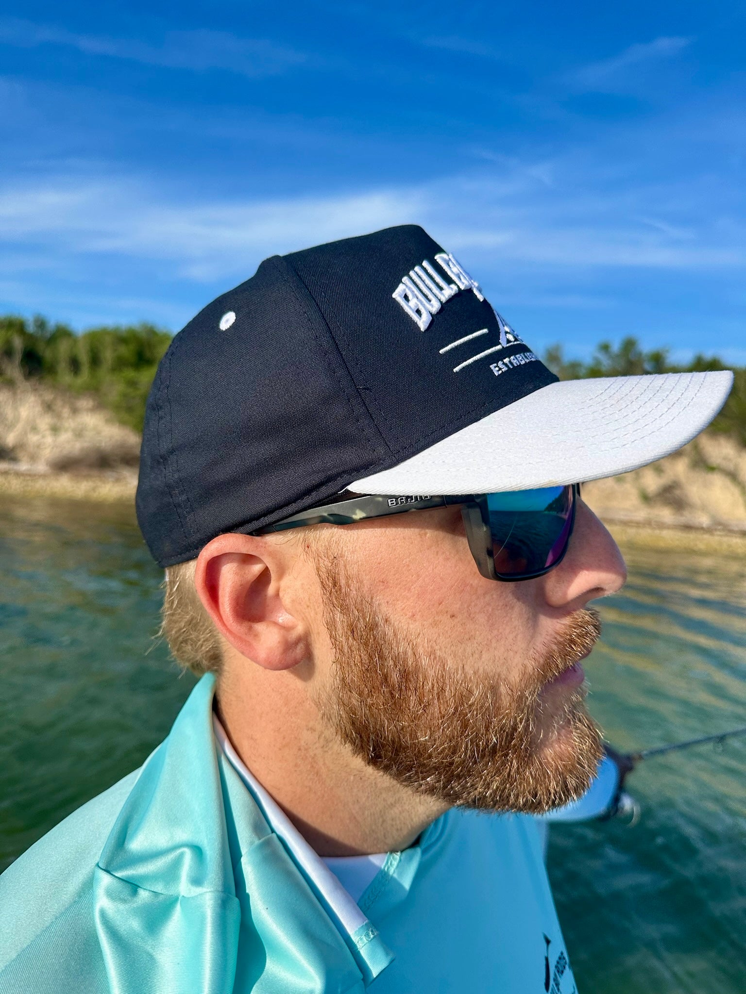 Bull Bay Rods Premium Fishing Hats for Men & Women - Comfortable & Durable Outdoor Sun Protection - Perfect for Fishing, Boating, Hiking & Beach Activities (Est. 2012)