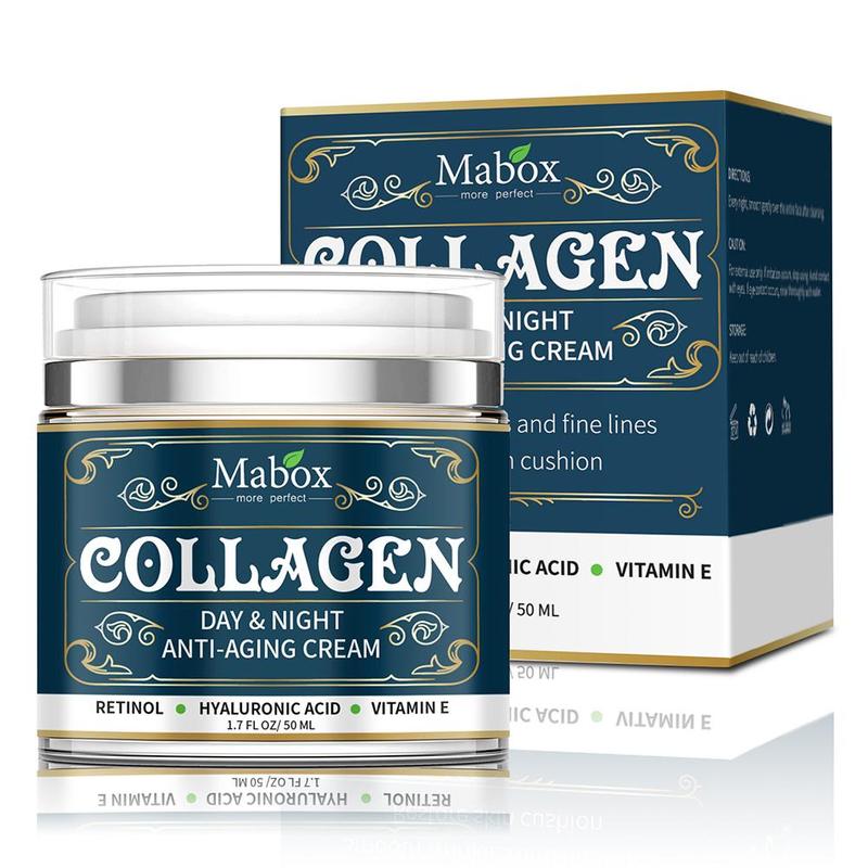 Collagen Moisturizing Facial Cream - Anti-Aging & Hydrating Skin Care for Women - Perfect for Daily Use & Night Routine