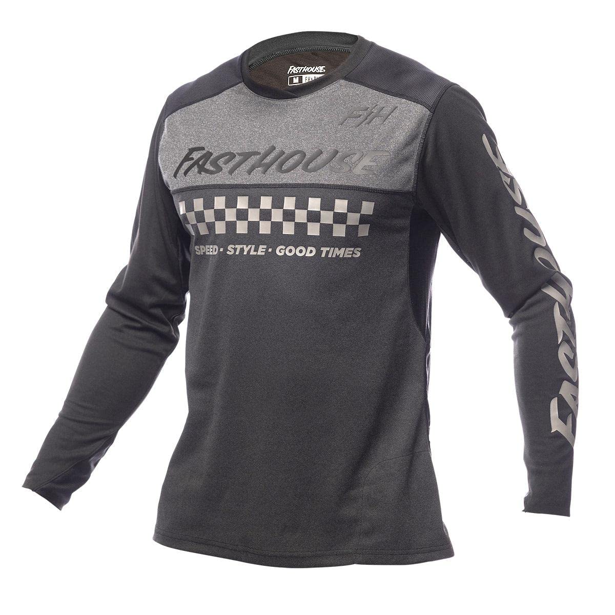 FASTHOUSE Alloy Mesa Long Sleeve Cycling Jersey - Breathable & Moisture-Wicking Performance Shirt for Road & Mountain Biking | Perfect for Training, Racing & Outdoor Adventures