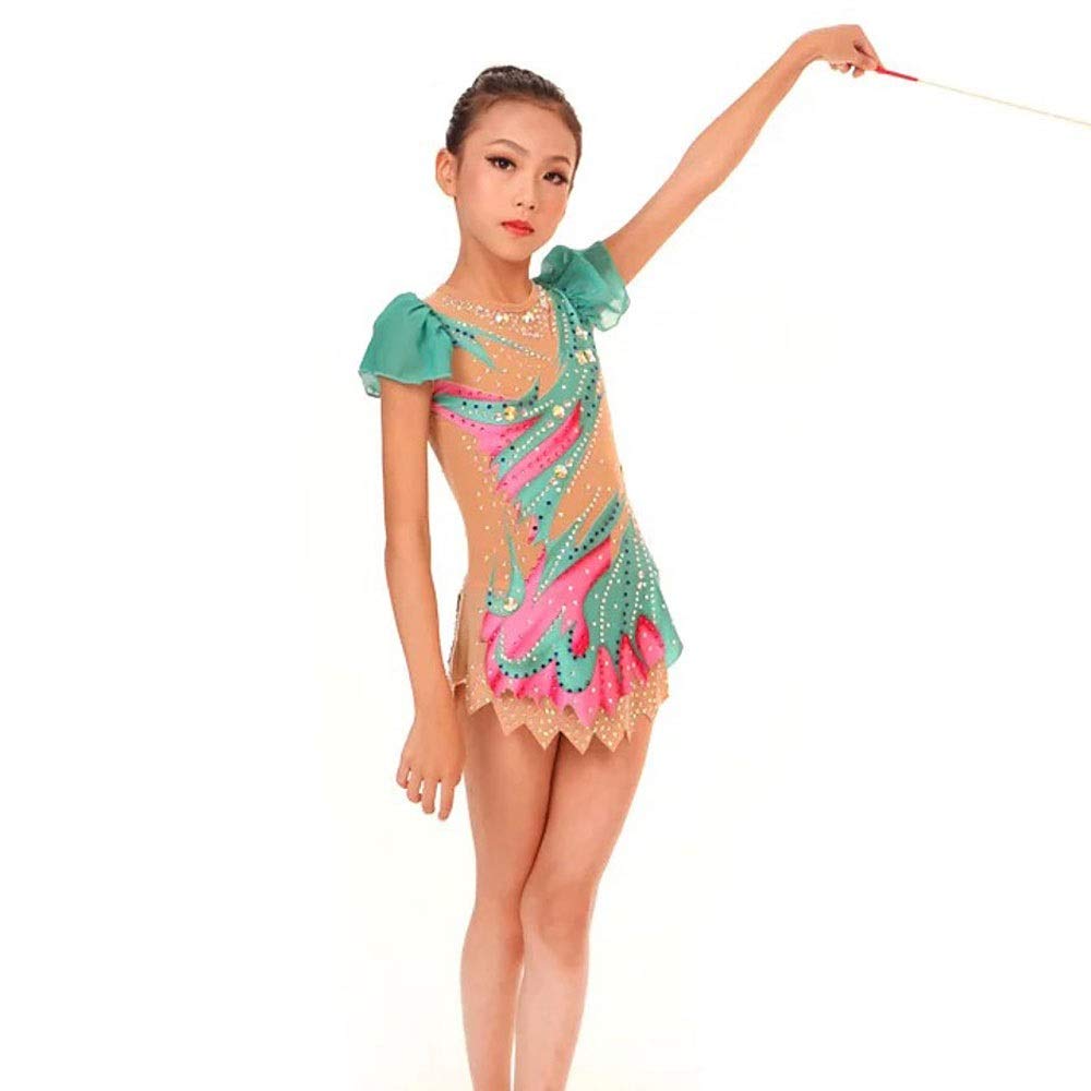 Women's Rhythmic Gymnastics Leotard - Competition Costume for Girls & Adults - Perfect for Performances, Training, and Dance Routines