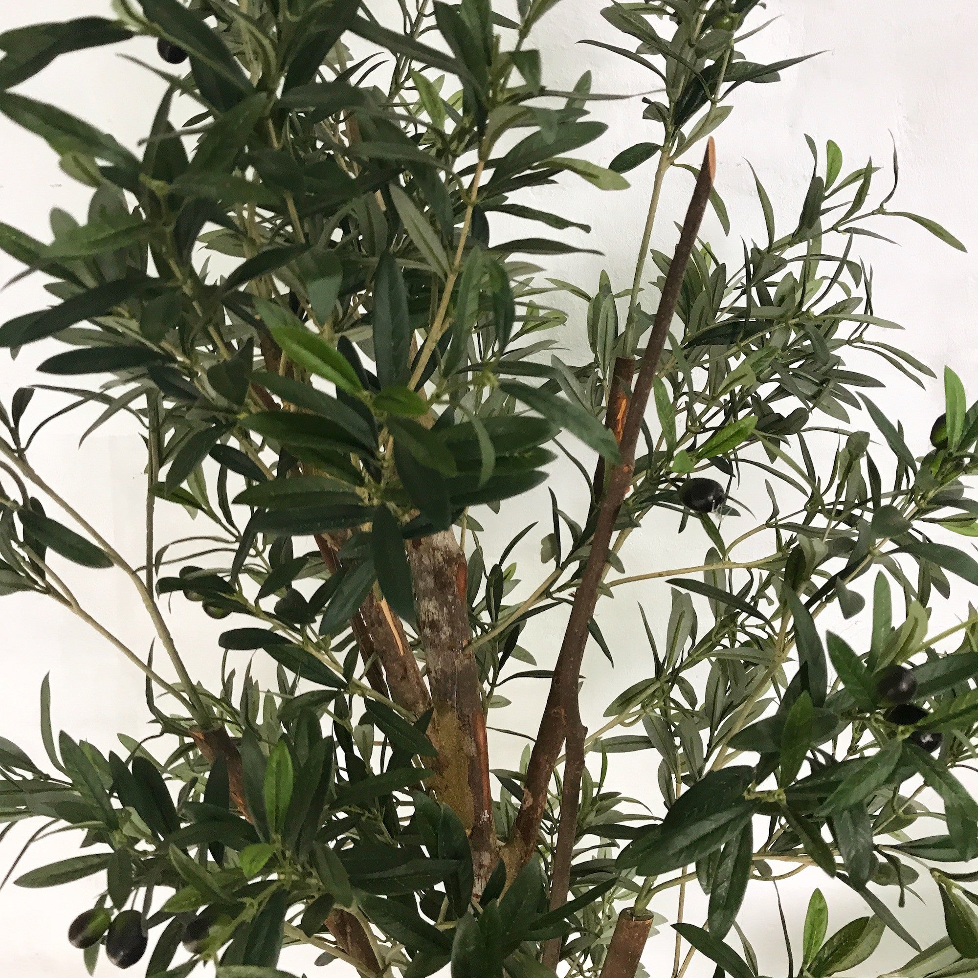 Premium Artificial Olive Tree - Lifelike Faux Potted Olive Plant for Home & Office Decor - Perfect for Living Room, Bedroom, or Indoor Greenery Enhancement