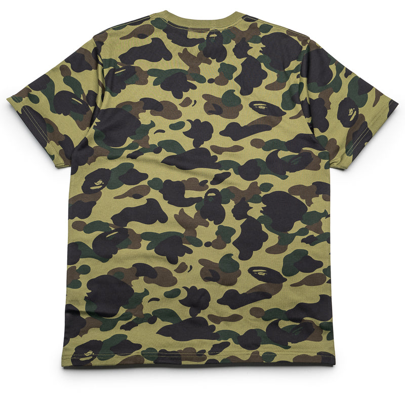BAPE® 1st Camo One Point Tee - Green | Streetwear Fashion T-Shirt for Men | Perfect for Casual Wear & Urban Outfits