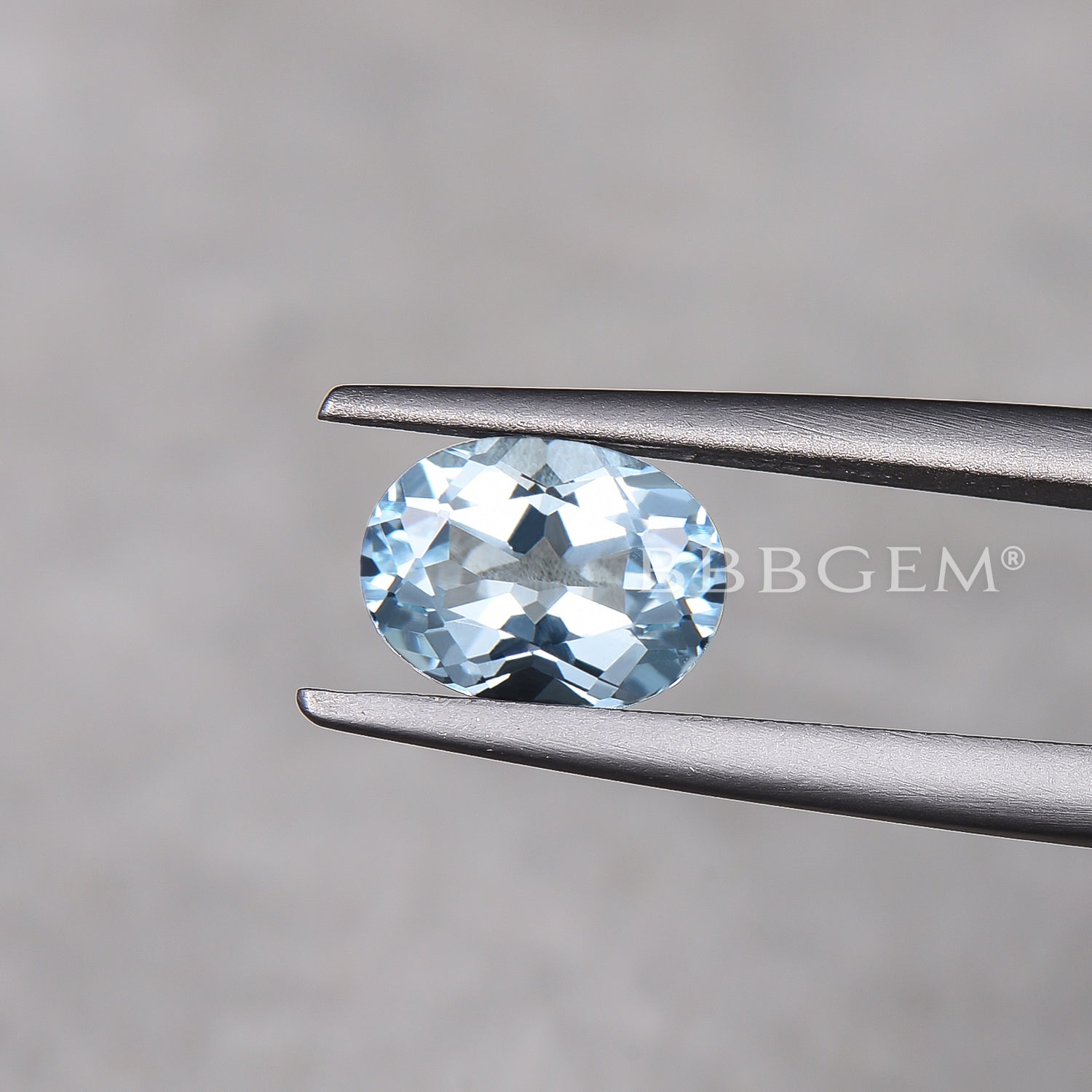 Natural Oval Cut Aquamarine Gemstones - Wholesale Faceted Calibrated Aquamarine for Jewelry Making & Engagement Rings