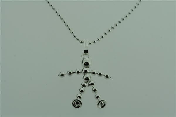 Men's Stainless Steel Ball Pendant Necklace - 90cm Ball Chain with Lobster Clasp - Perfect for Gifts, Everyday Wear & Special Occasions