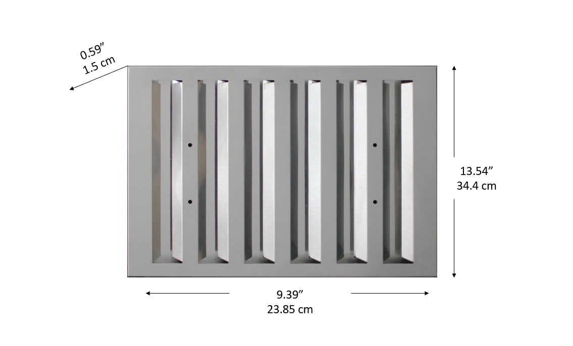 High-Quality Baffle Filters for Air Purification - Durable & Efficient Dust & Pollen Removal for HVAC Systems, Homes & Offices