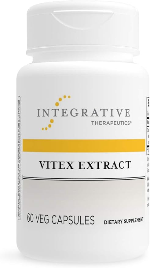 Integrative Therapeutics Vitex Extract - 100% Pure Chasteberry Supplement for Women's Hormonal Balance & PMS Relief - Supports Menstrual Cycle Regularity & Fertility - Perfect for Natural Hormone Support & Wellness Routine