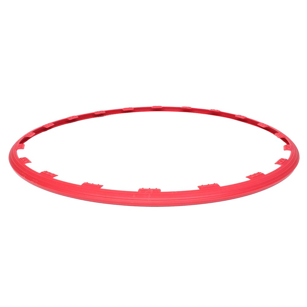 4 Pack 20 Inch Red Nylon Wheel Trim Rings - Universal Rim Protectors for BMW, Ford, Chevrolet, Audi, Toyota | Perfect for Car Detailing, Customization & Rim Protection