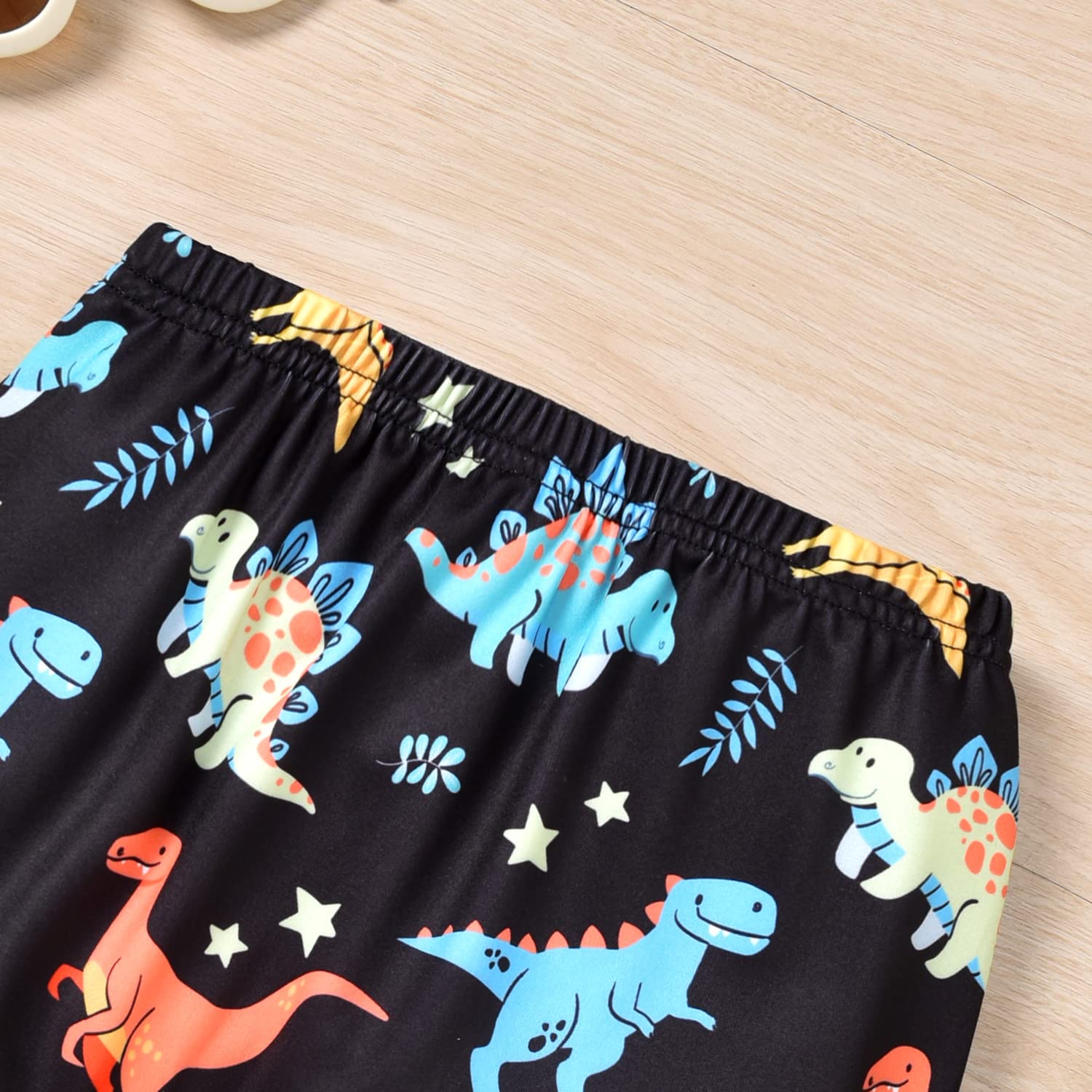 **HINTINA Boys Dinosaur Sleeveless Hoodie & Shorts Set - Toddler Summer Outfit for Playtime, Outdoor Adventures & Casual Wear**
