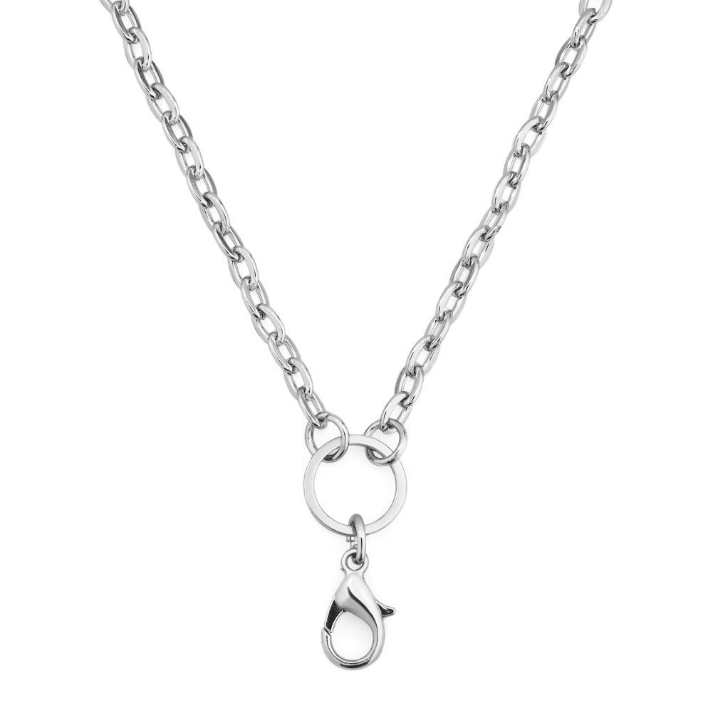 CharmSStory 28 Inch Rolo Chain Necklace for Floating Charm Lockets - Elegant Layering Jewelry for Women, Perfect for Gifts, Weddings & Everyday Wear