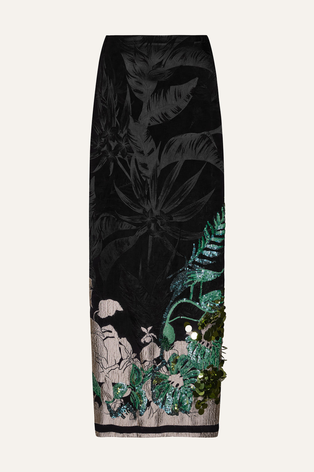 Andalusian Echoes Skirt - Flowy Bohemian Maxi Skirt with Elastic Waist | Perfect for Summer Festivals, Beach Vacations & Boho Chic Outfits