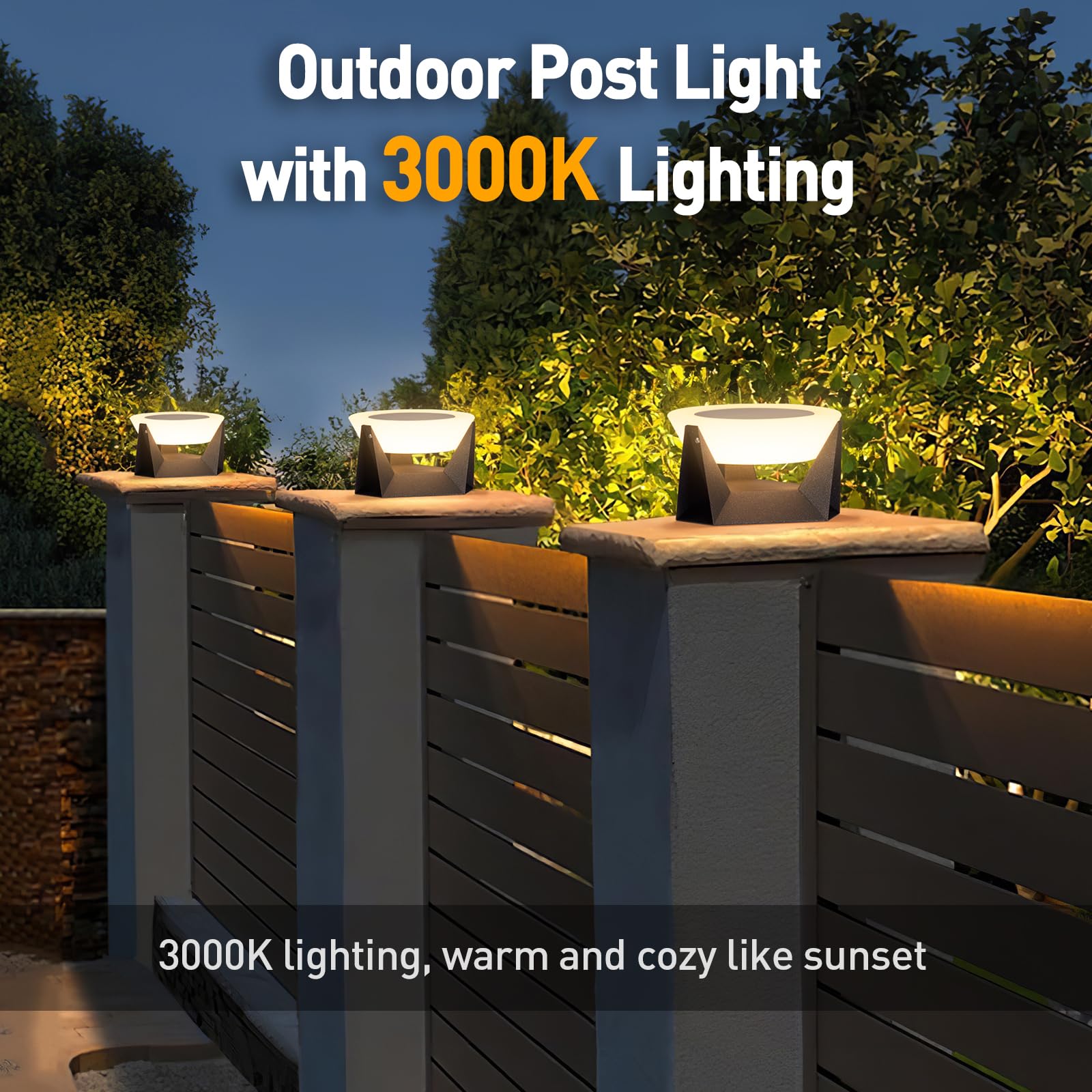 Solar Post Lights 7.1