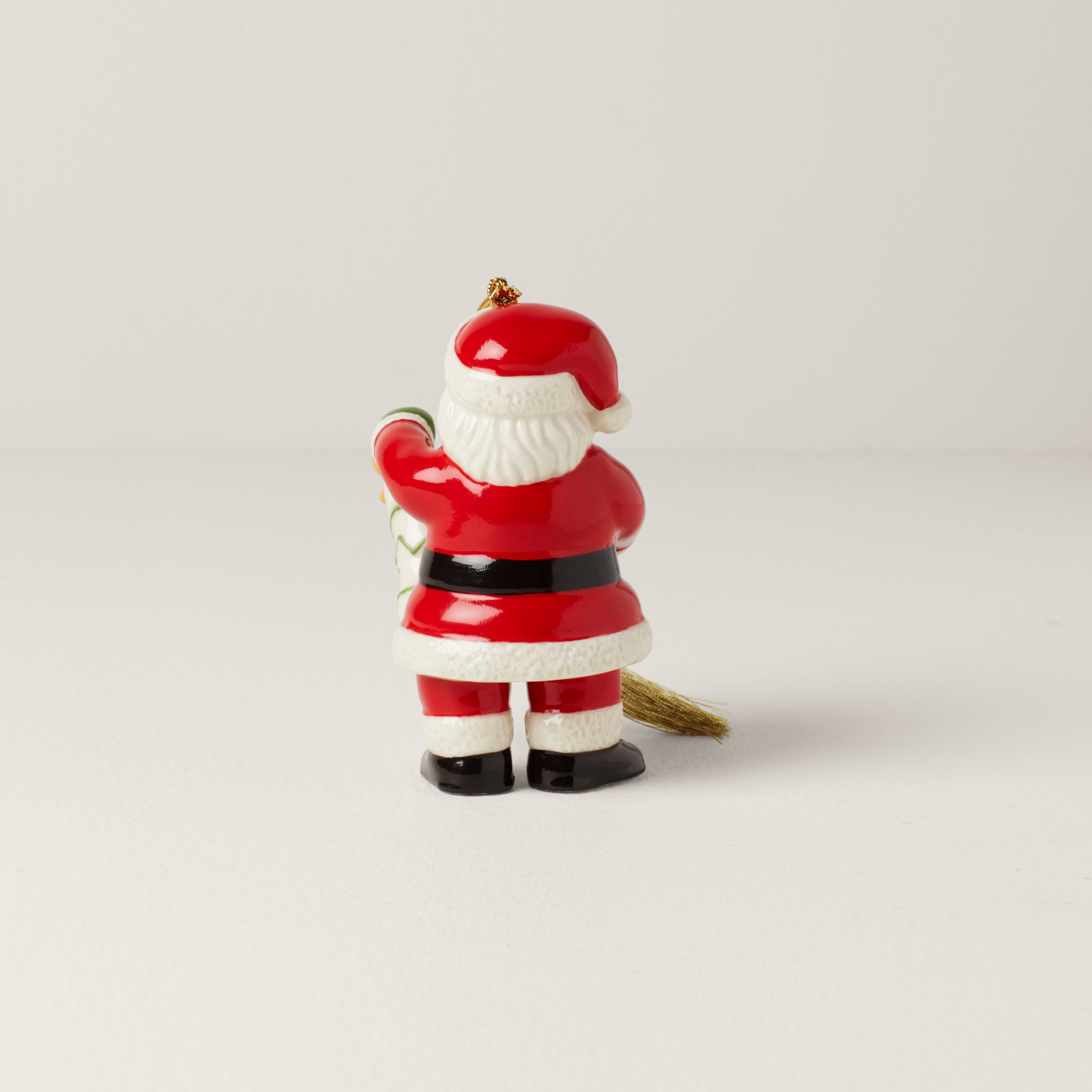 African American Santa Stocking Ornament - Christmas Holiday Decor for Tree, Mantel & Gifts - Unique Cultural Holiday Decoration for Home & Party