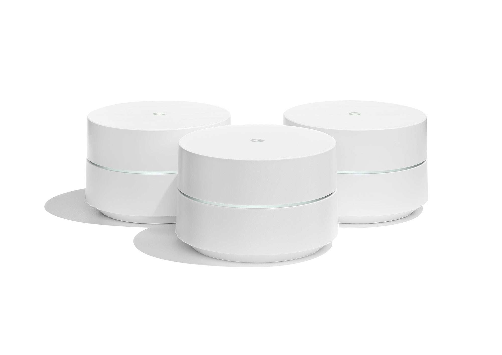 Google WiFi 3-Pack - Whole Home Mesh WiFi System for Seamless Coverage | Perfect for Large Homes, Smart Devices & 4K Streaming