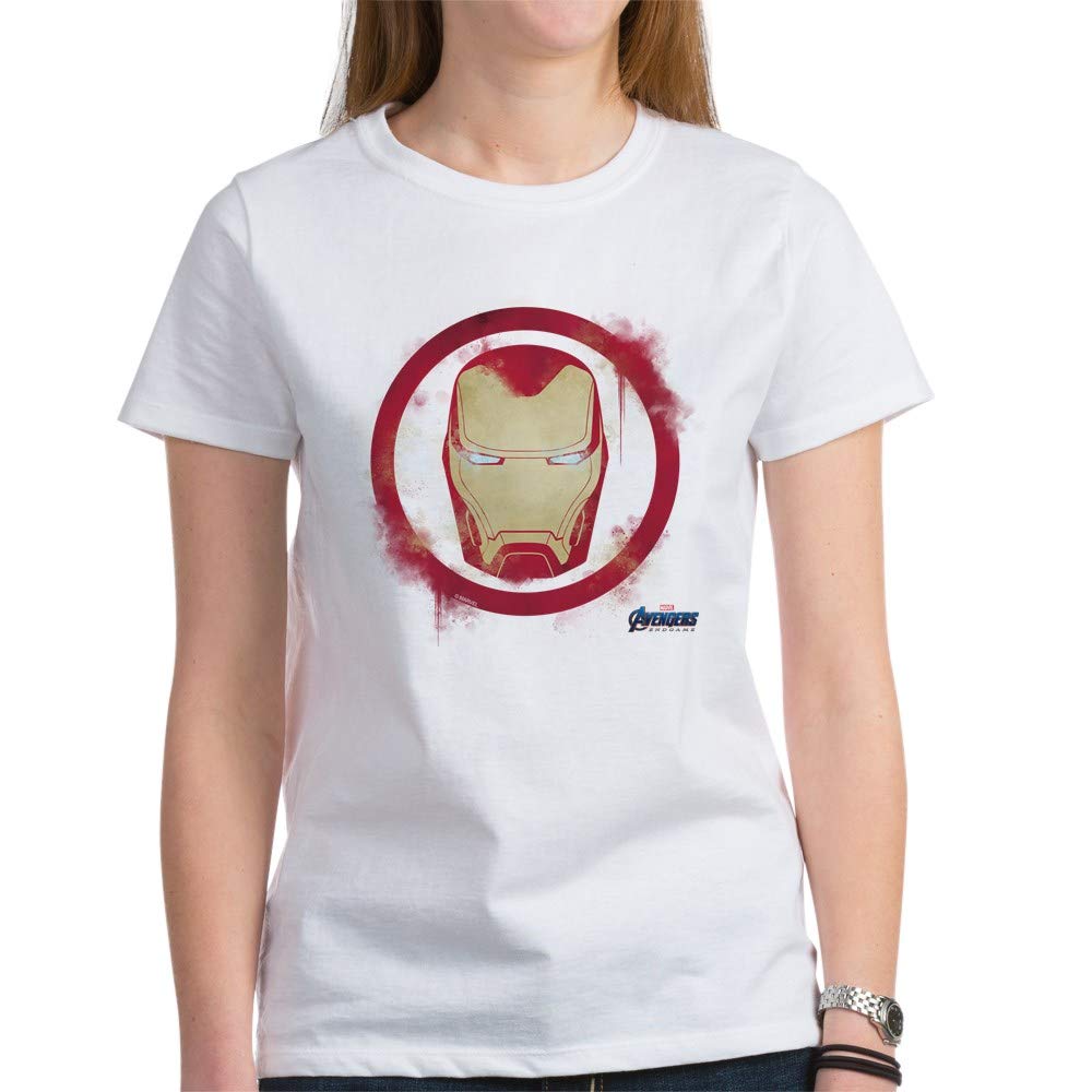 Iron Man Head Women's Classic T-Shirt | Marvel Superhero Graphic Tee | Casual Wear & Cosplay for Fans | Perfect for Gifts, Parties & Everyday Outfits